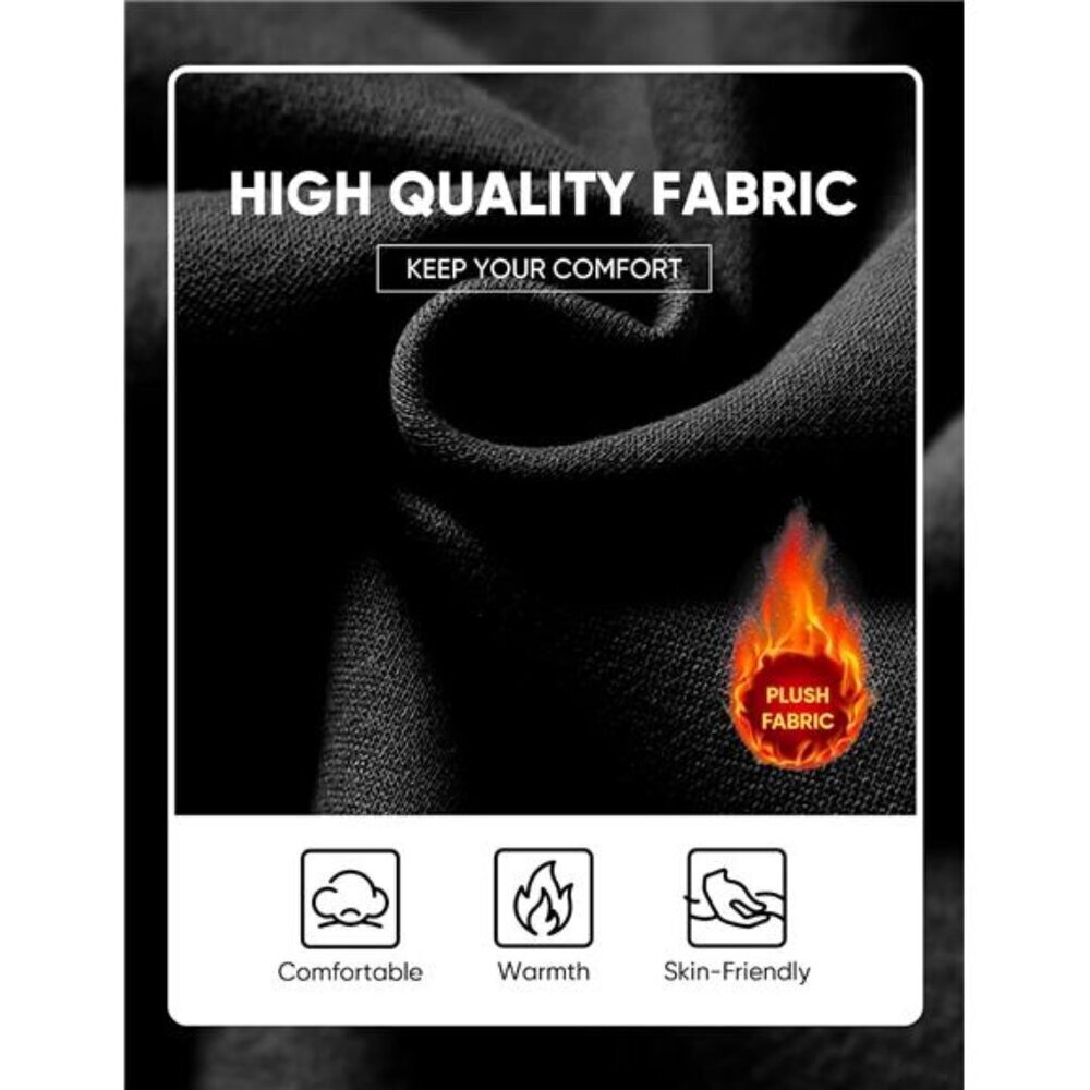 Mens Casual Cotton Hooded Collar Drawstring Hoodies Pullover Sweatshirts - Picture 5 of 7